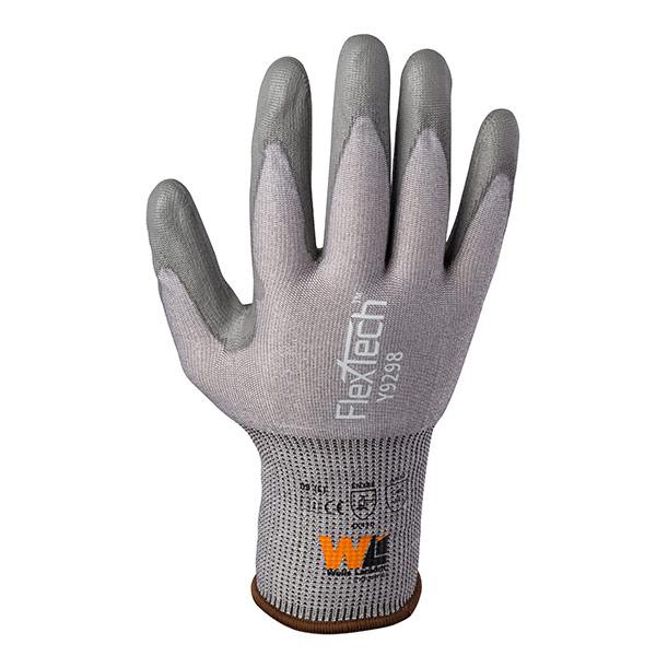 Y9298 Wells Lamont FlexTech™ PU Coated A4 18-Gauge Seamless Knit Work Gloves